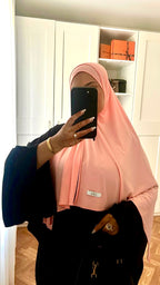 Voile Hijab Corail