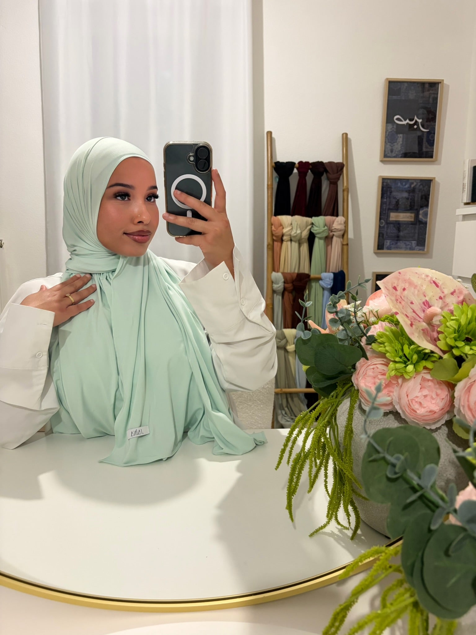 Voile Hijab Turquoise