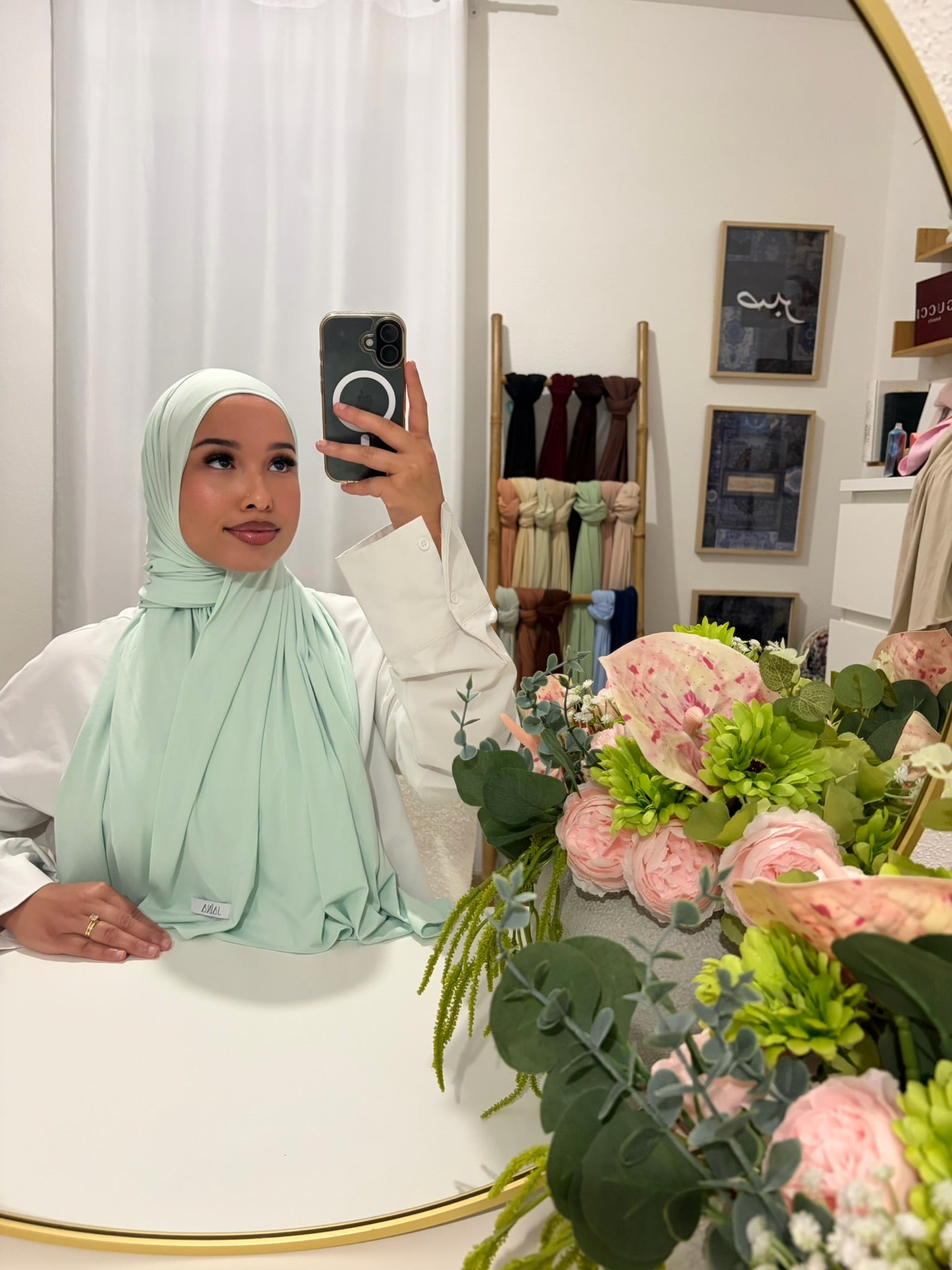 Voile Hijab Turquoise