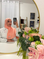 Voile Hijab Corail