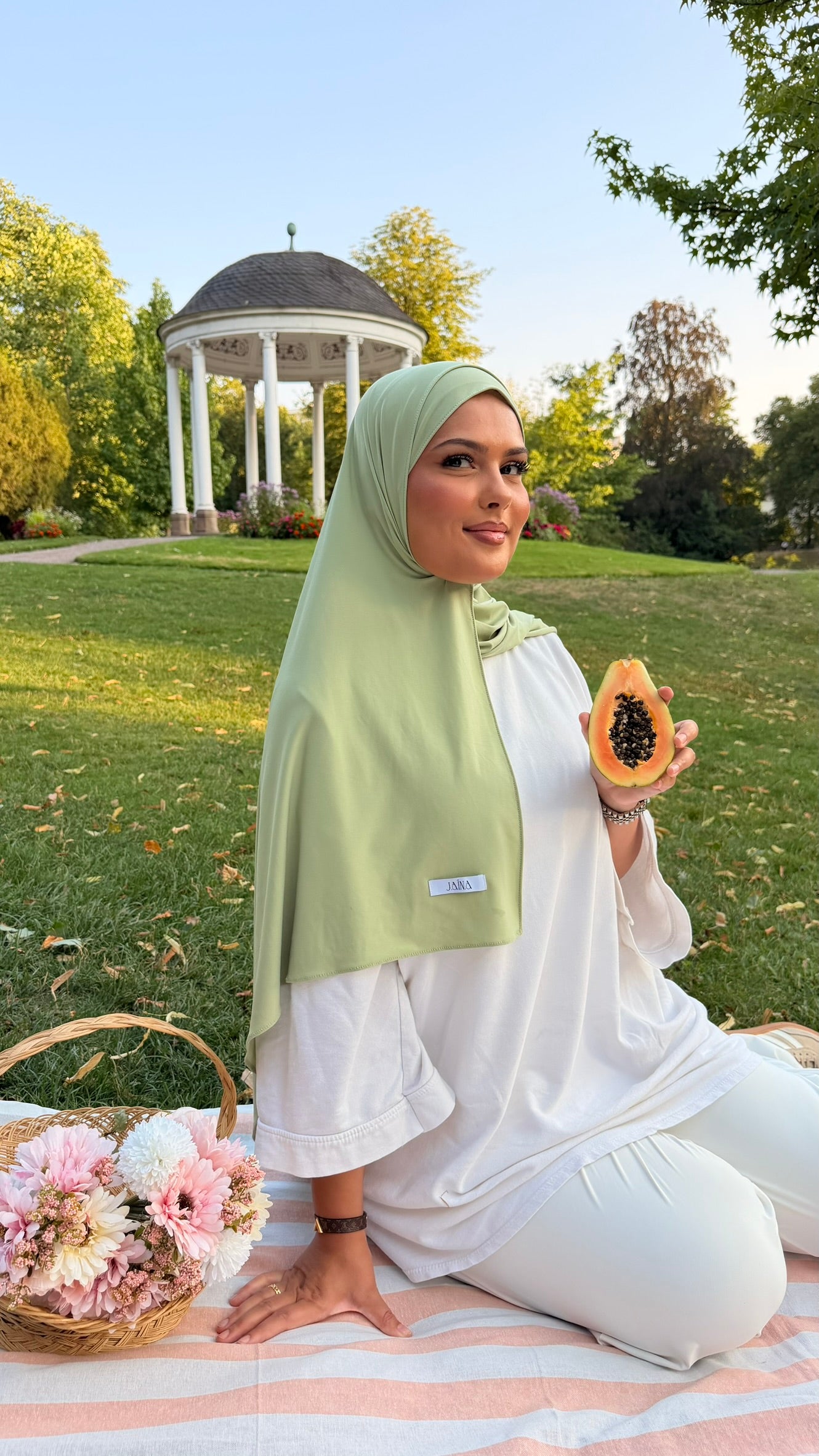 Voile Hijab Matcha