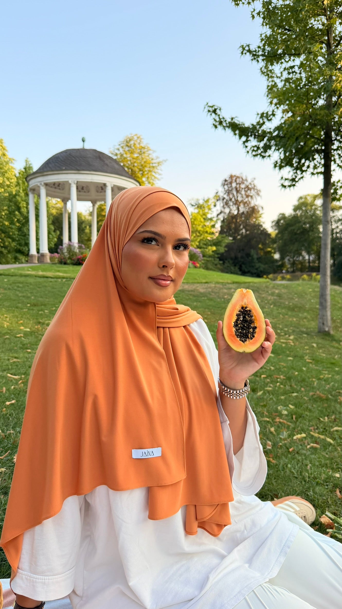 Voile Hijab Orange