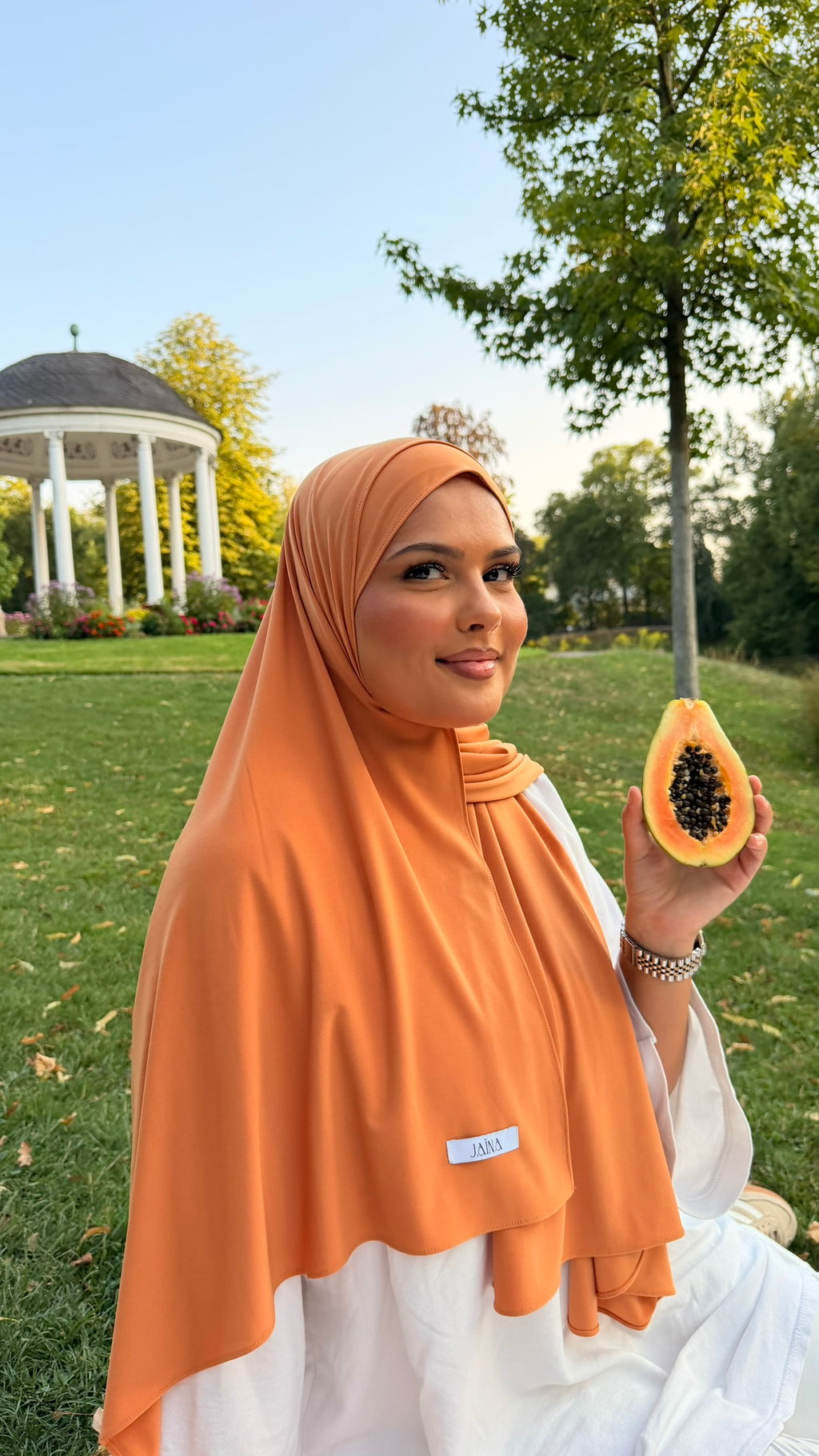 Voile Hijab Orange
