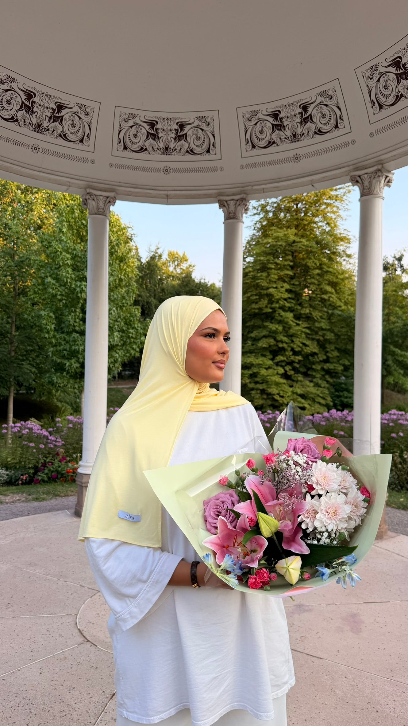 Voile Hijab Yellow